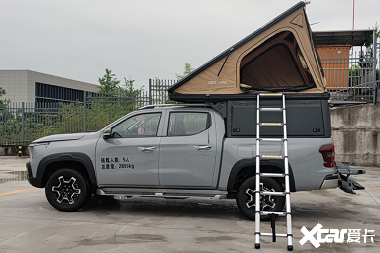 Changan Hunter EREV с раскрытым жилым модулем