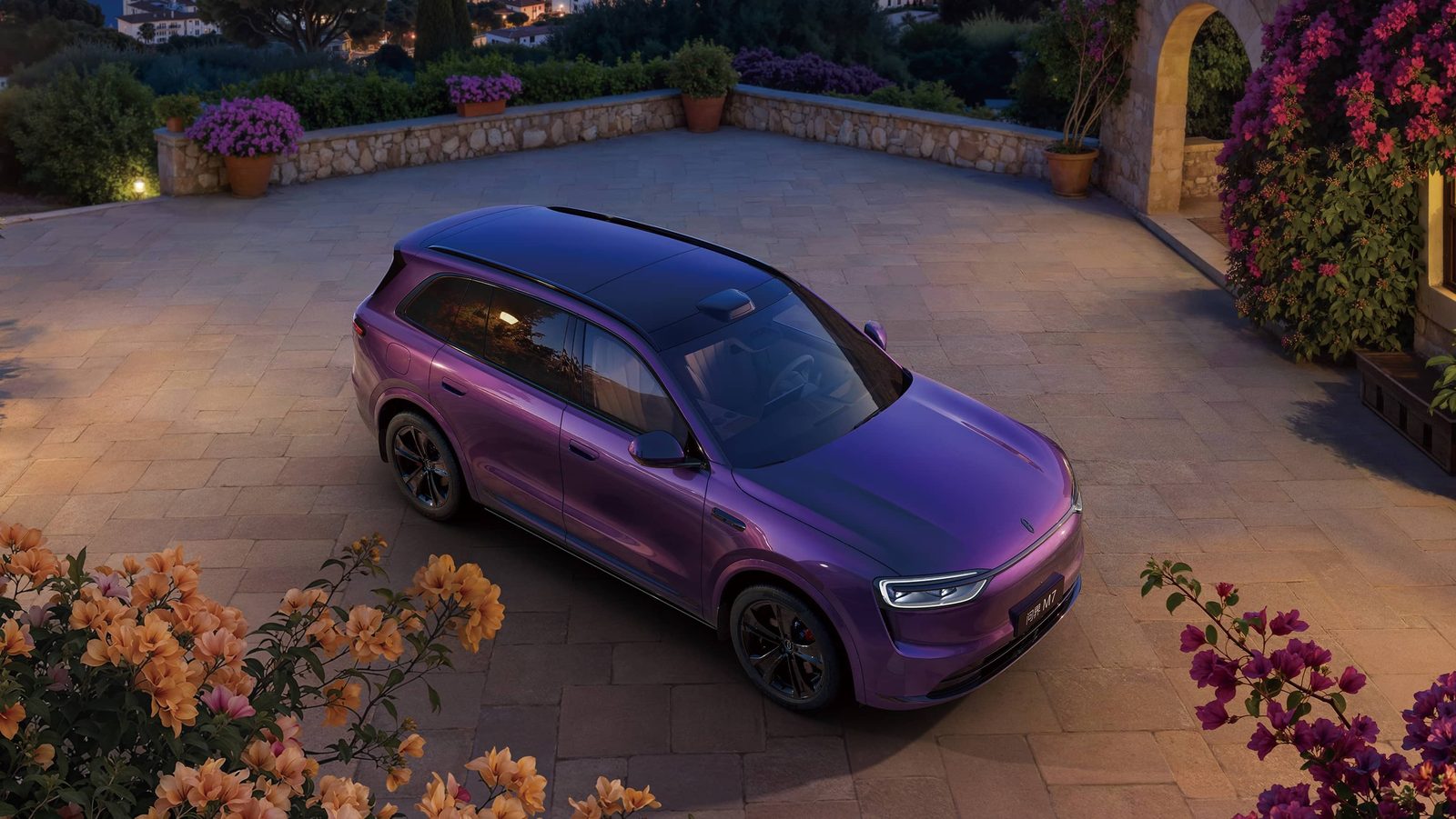 AITO M7 EV 2026 — экстерьер, top front 3q, рынок china