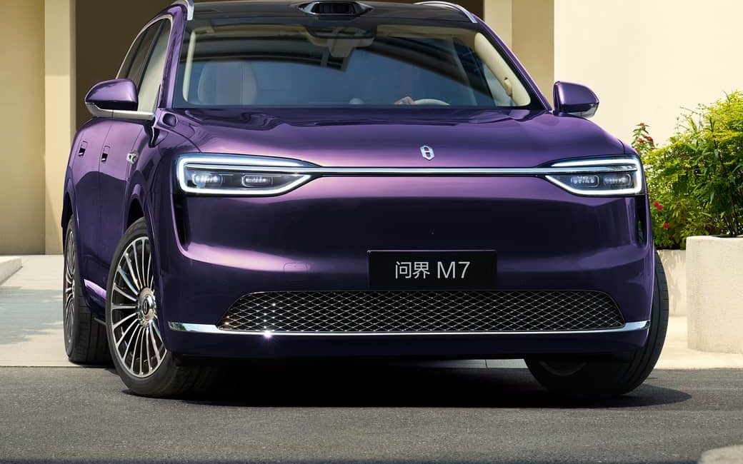 AITO M7 EV 2026 — экстерьер, вид спереди, рынок china