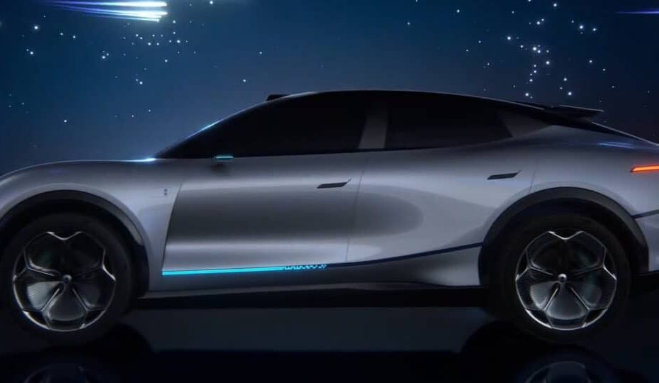 Aiva ME7 / Origin Concept 2026 — экстерьер, side body detail, рынок Global concept / preproduction