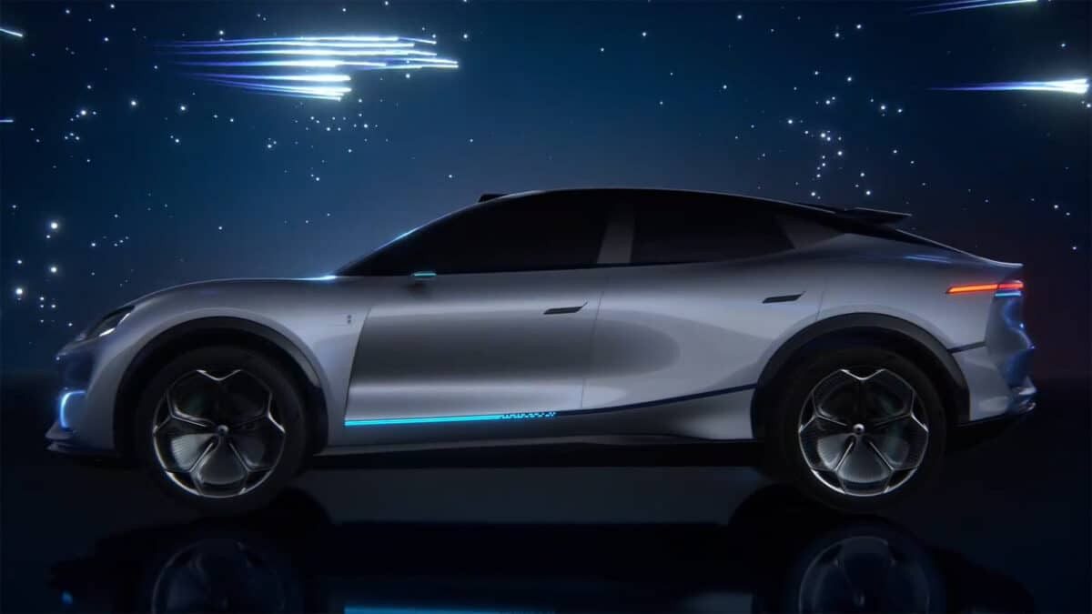 Aiva ME7 / Origin Concept 2026 — главное фото модели, экстерьер, вид сбоку, рынок China