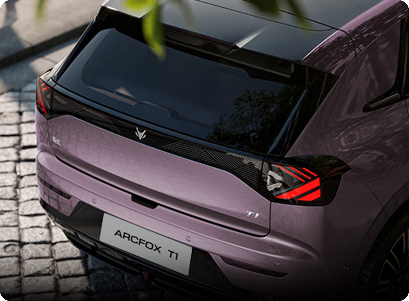 Arcfox T1 2026 — экстерьер, rear detail, рынок China/global official