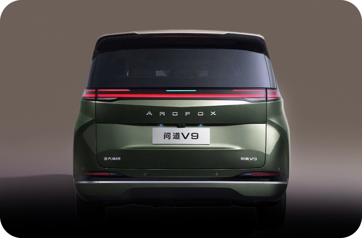 Arcfox Wendao V9 2026 — экстерьер, вид сзади