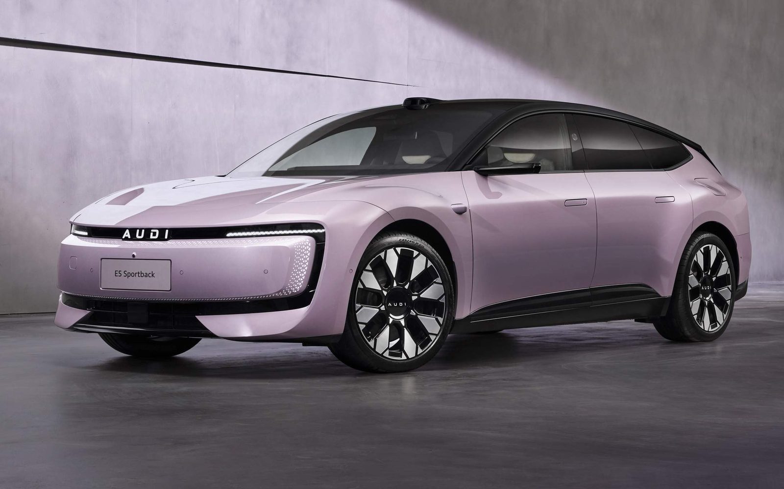 Audi E5 Sportback China 2025 — главное фото модели, экстерьер, вид сбоку, рынок internal_mvp