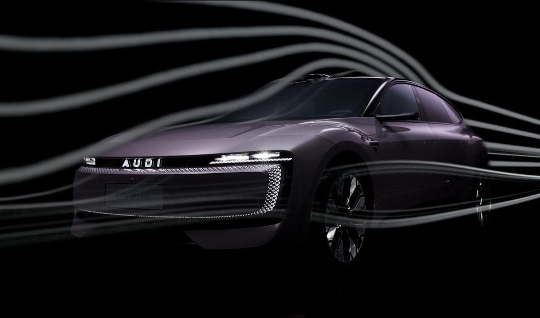 Audi E5 Sportback China 2025 — экстерьер, headlight detail, рынок china_reference