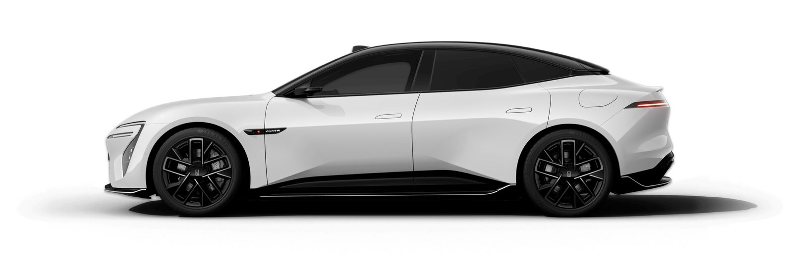 Avatr 06 EV 2025 — экстерьер, side profile white, рынок China/import
