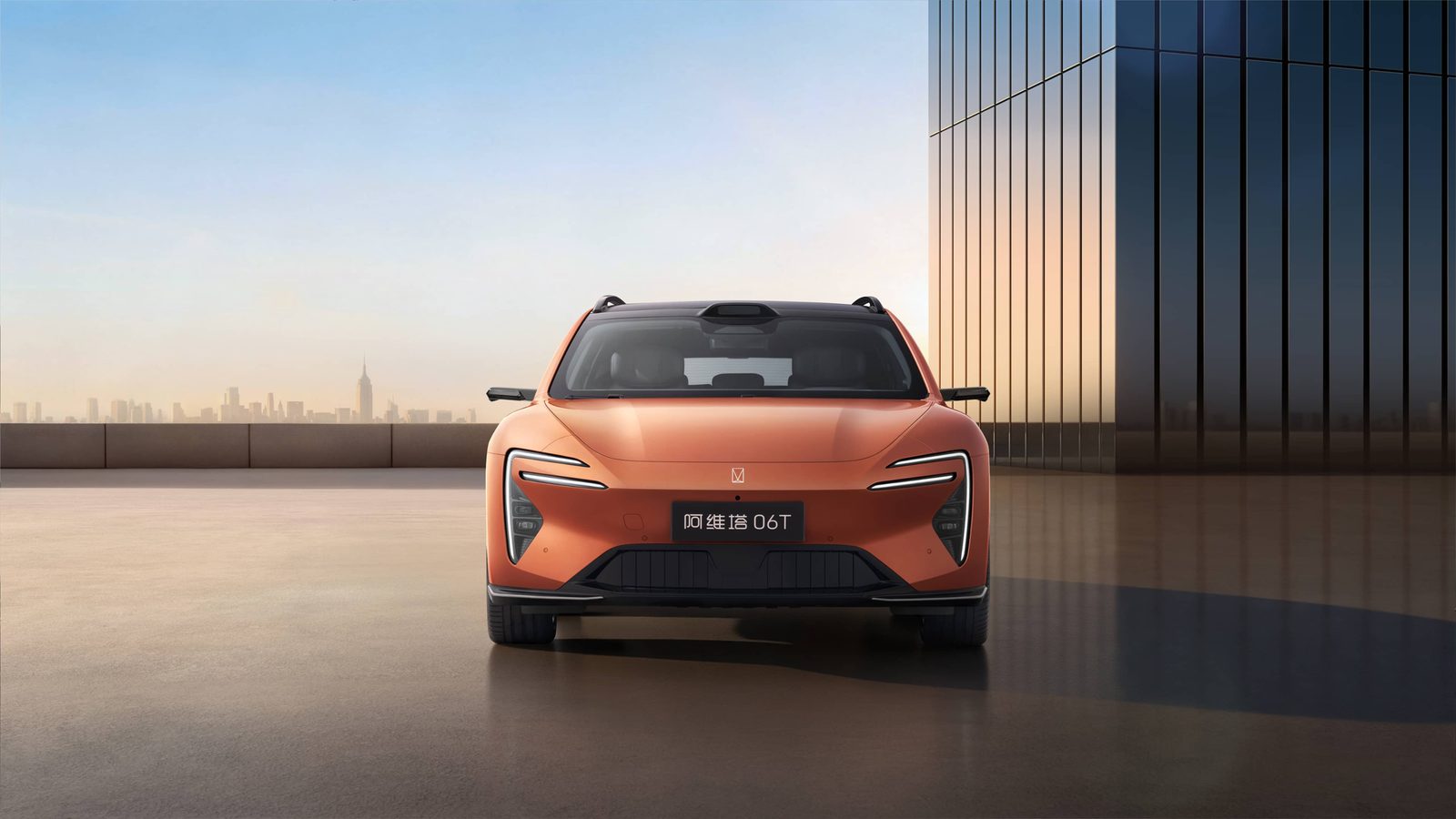 Avatr 06T EV / EREV 2026 — экстерьер, вид спереди, рынок China