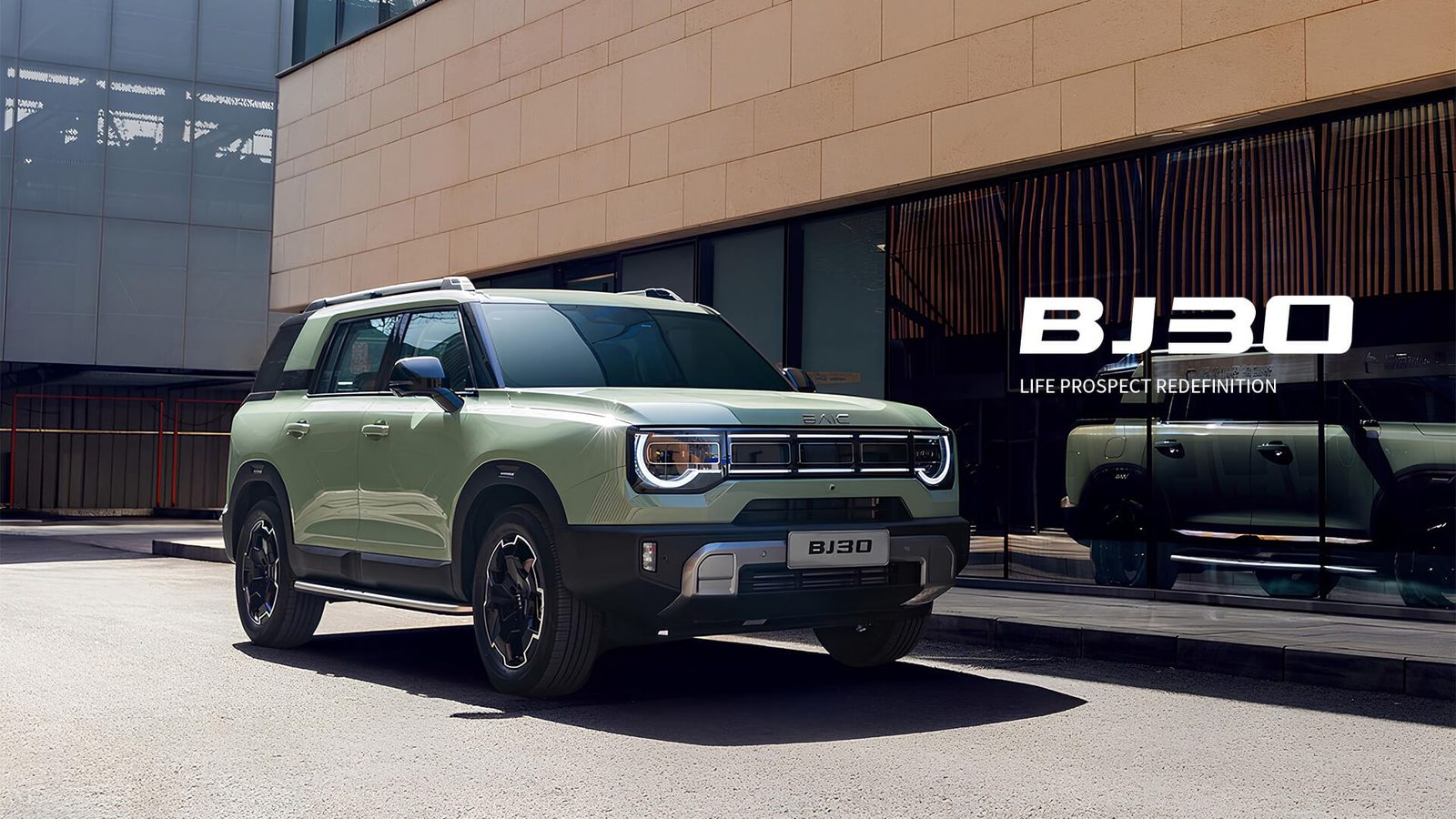 BAIC / Beijing BJ30 Hybrid 2024 — экстерьер, вид сбоку, рынок internal_mvp