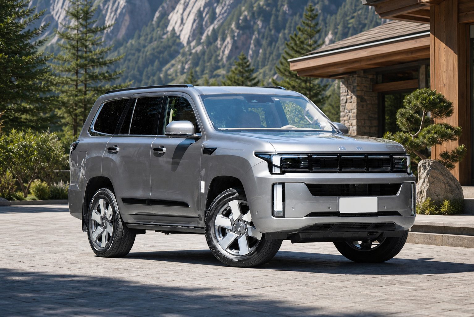 BAIC / Beijing BJ60 Thunder EREV 2024 — главное фото модели, экстерьер, вид спереди 3/4, рынок internal_mvp