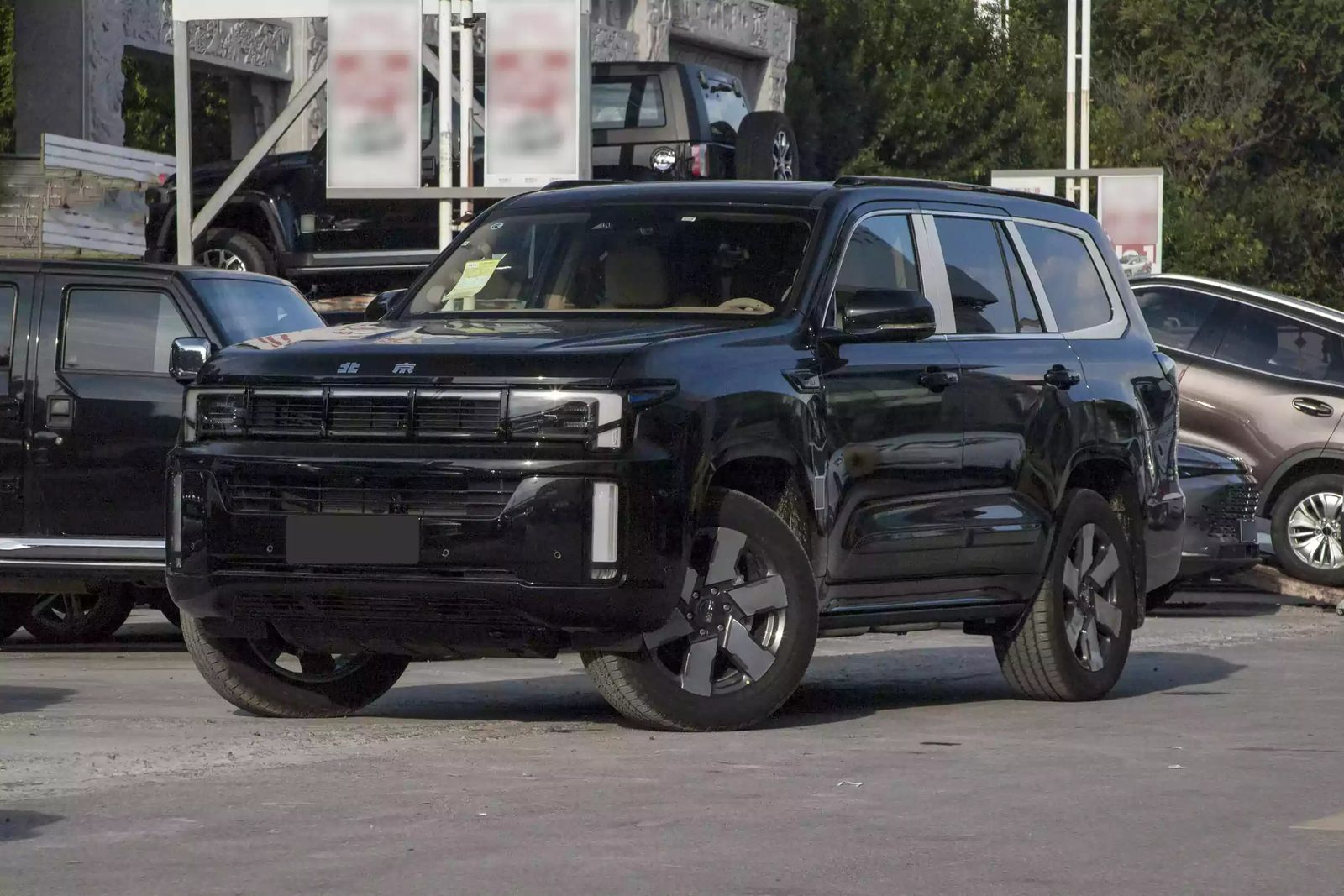 BAIC / Beijing BJ60 Thunder EREV 2024 — экстерьер, вид сбоку, рынок internal_mvp