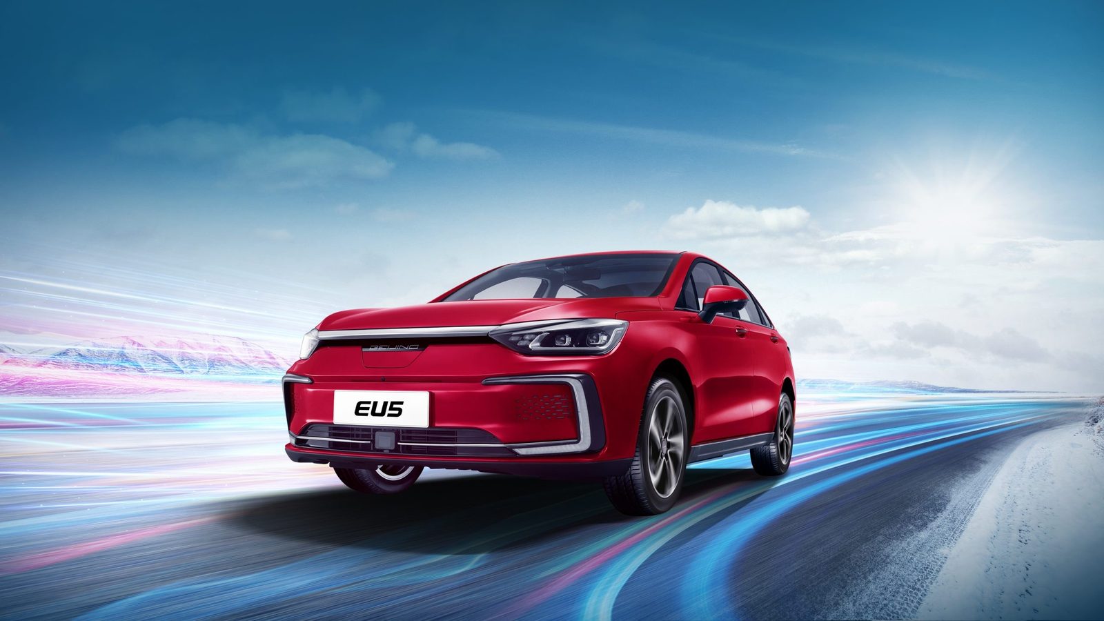 BAIC / Beijing EU5 Plus 2021 — главное фото модели, экстерьер, вид сбоку, рынок internal_mvp