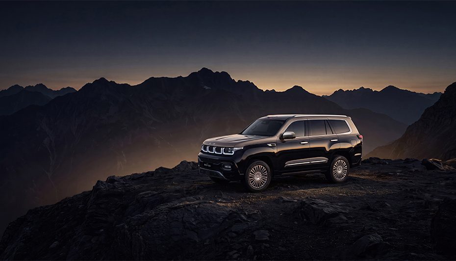 BAIC / Beijing Taitan 700 EREV 2026 — экстерьер, mountain front, рынок China
