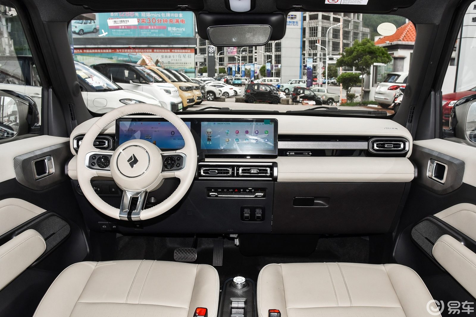 Baojun Yep 2023 — интерьер, передняя панель, рынок internal_mvp
