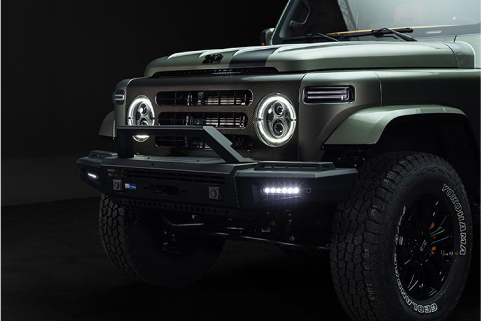 BAW 212 T01 PHEV 2026 — экстерьер, front grille detail, рынок China/import