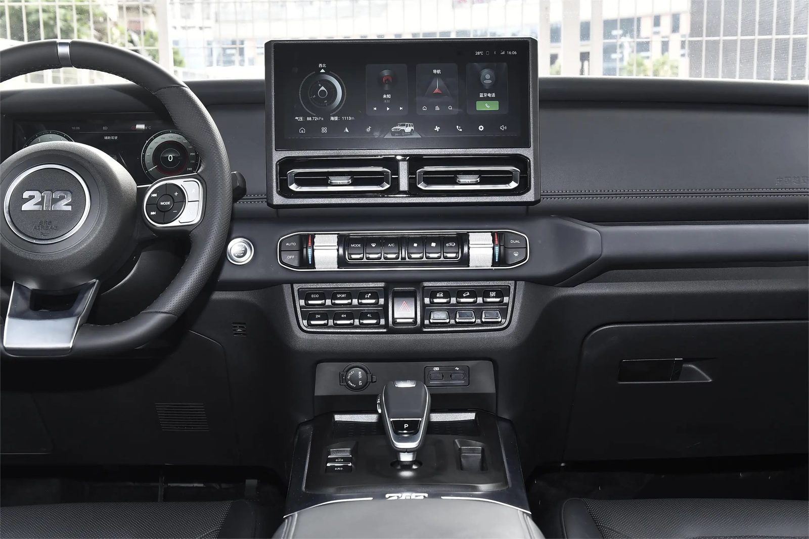 BAW 212 T01 PHEV 2026 — интерьер, второй ряд сидений, рынок internal_mvp