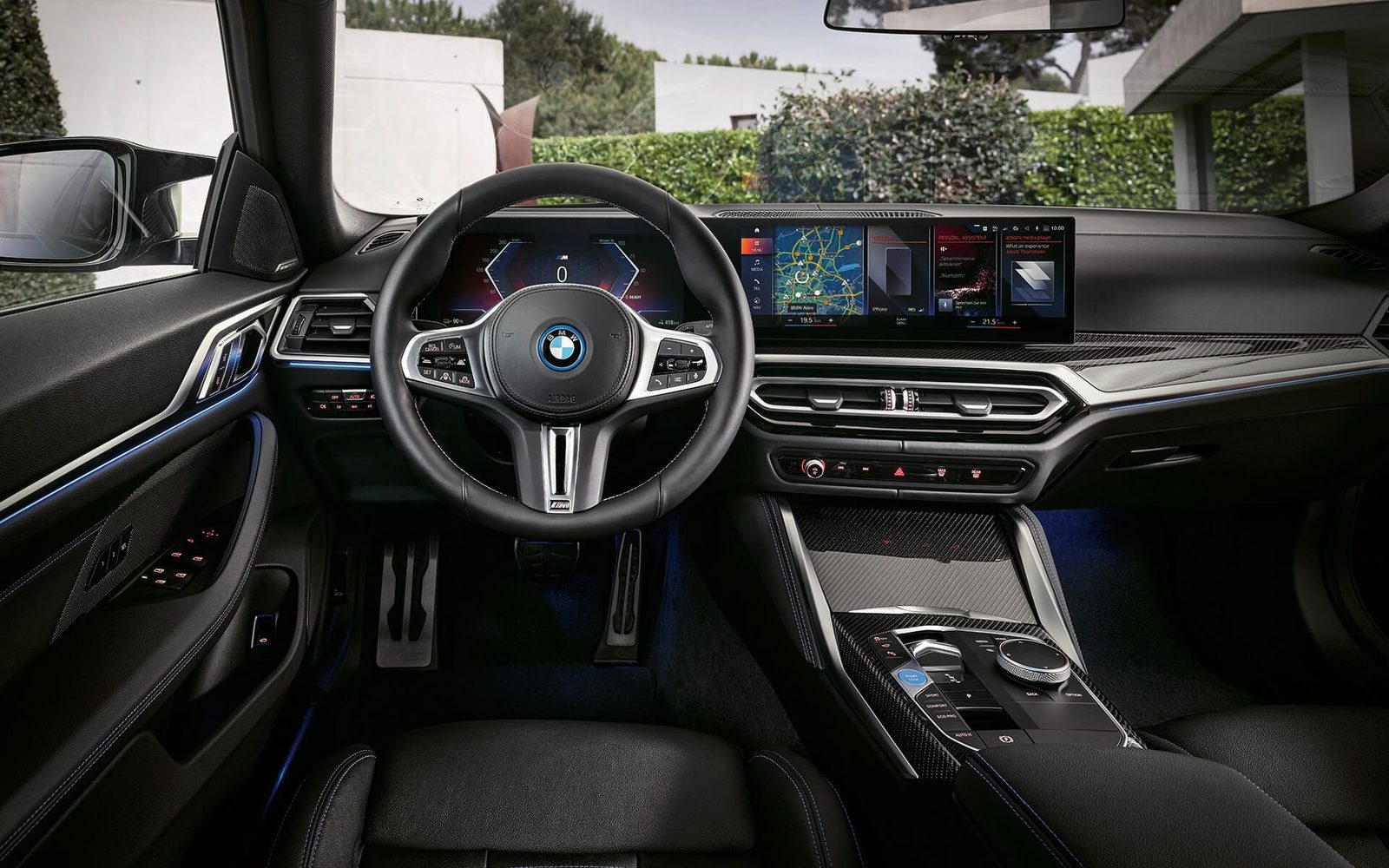 BMW i4 China 2025 — интерьер, второй ряд сидений, рынок internal_mvp