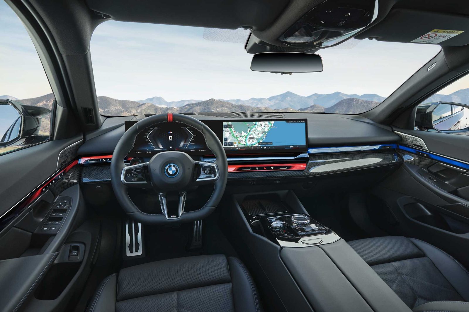 BMW i5 M60 xDrive Import China 2026 — главное фото модели, интерьер, передняя панель, рынок internal_mvp