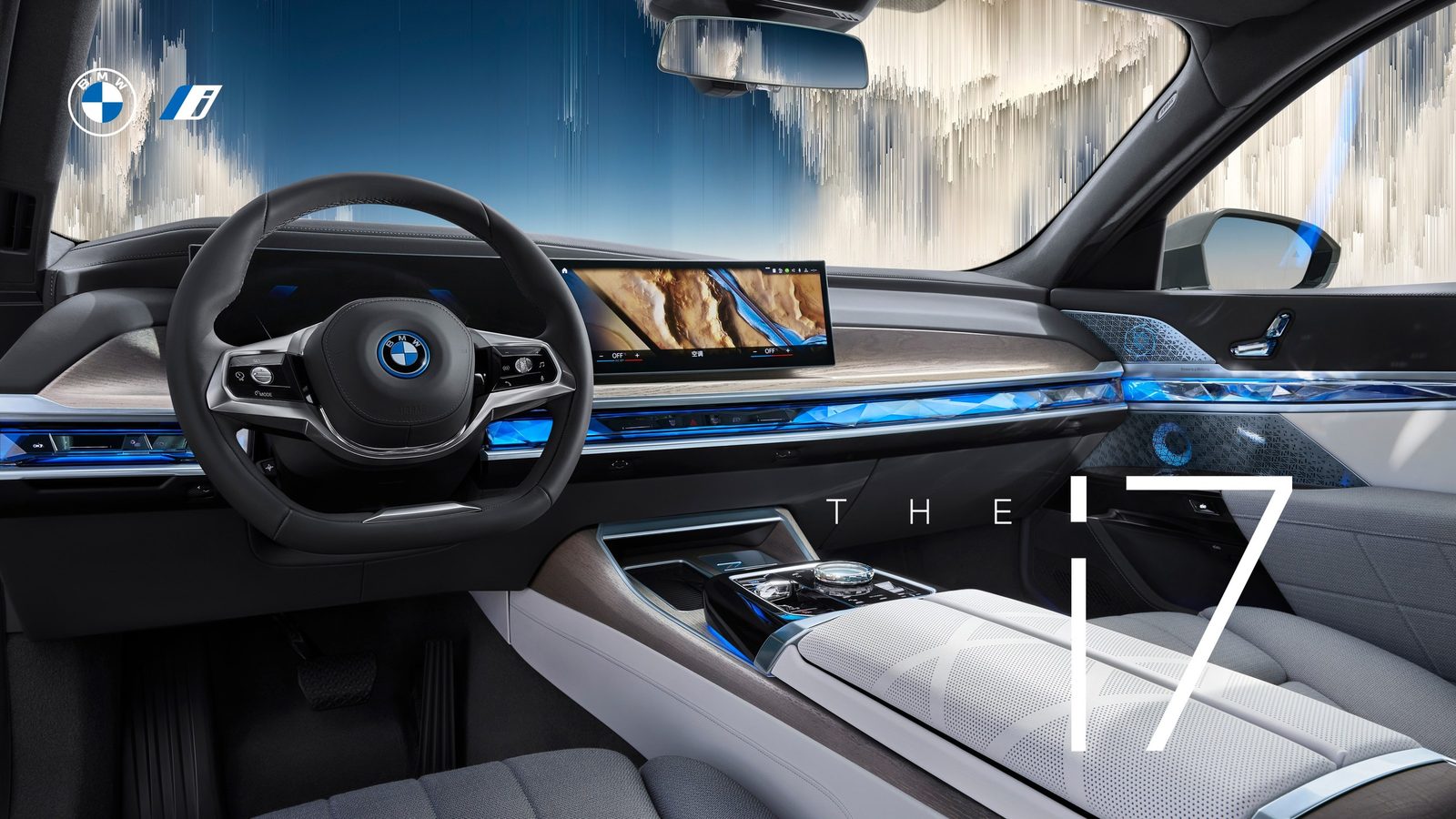 BMW i7 China 2026 — главное фото модели, интерьер, передняя панель, рынок internal_mvp