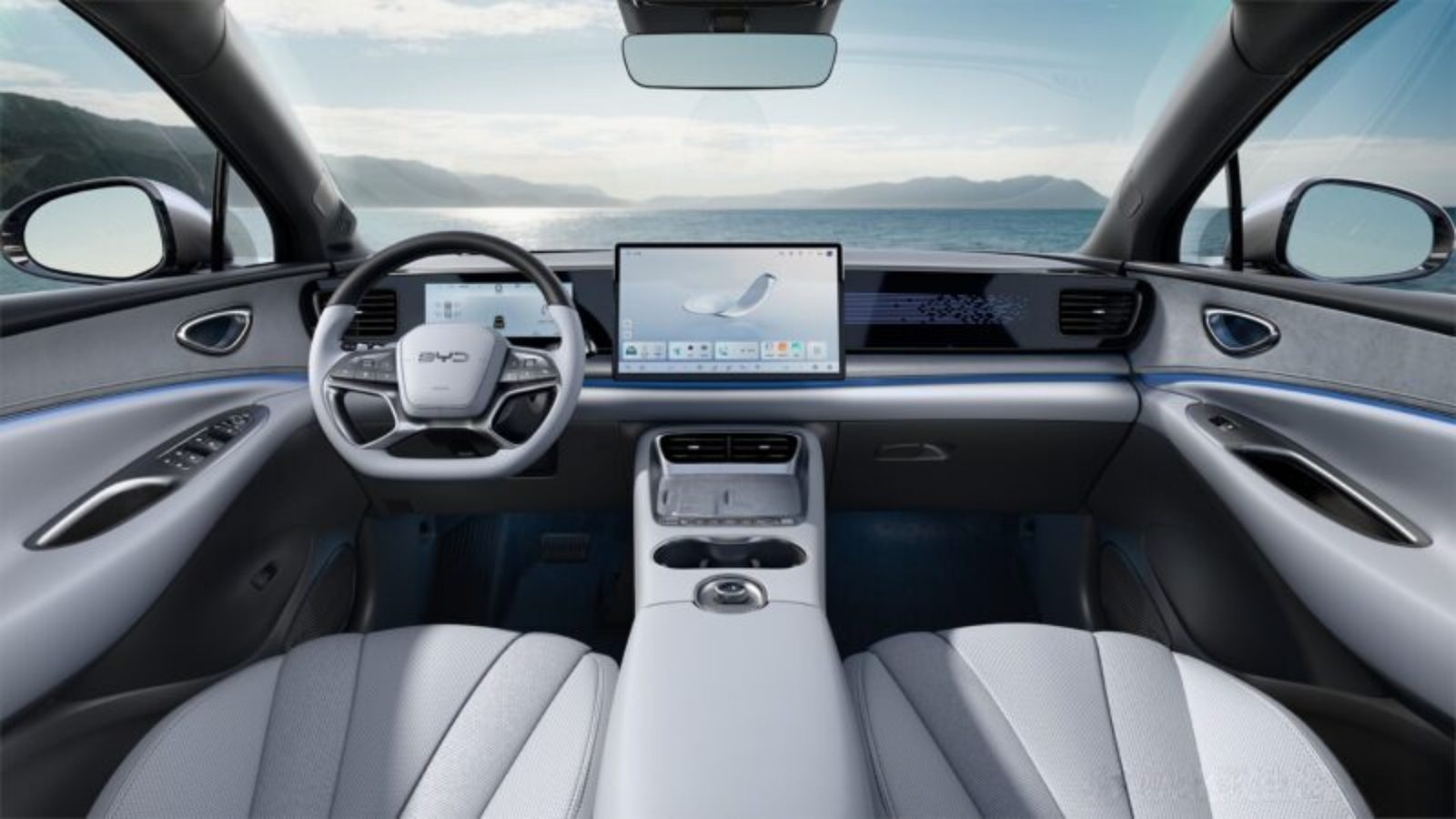 BYD Sealion 06 DM-i 2026 — главное фото модели, интерьер, передняя панель, рынок China