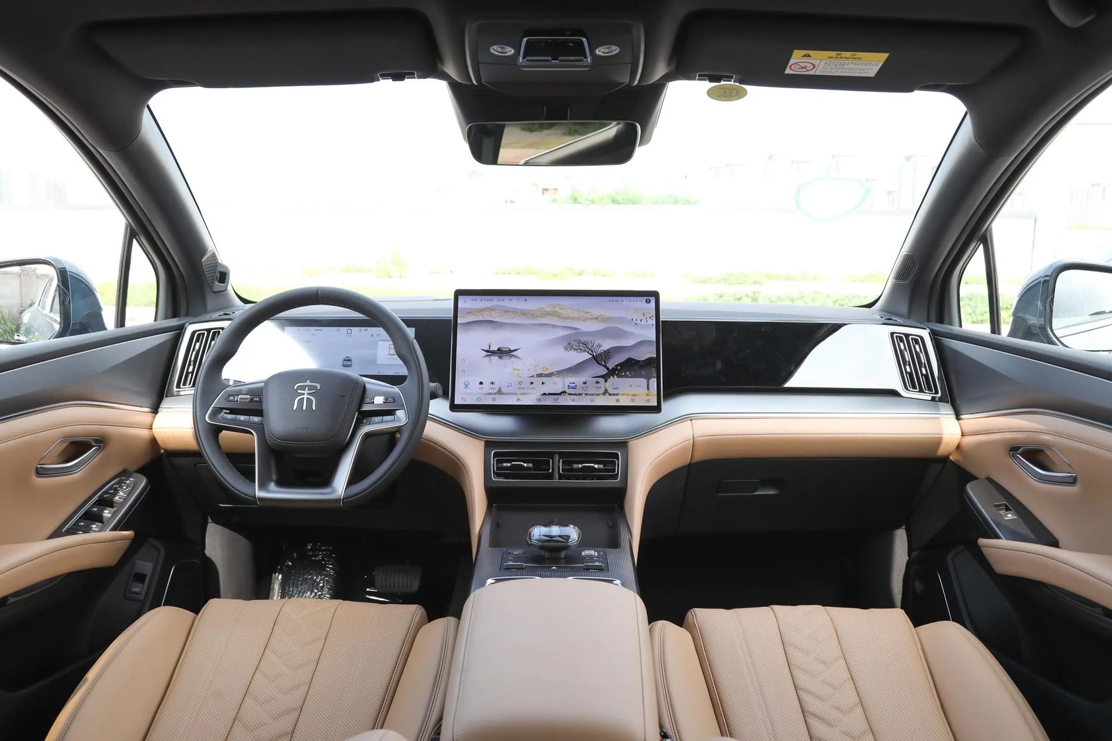 BYD Song L DM-i 2024 — главное фото модели, интерьер, передняя панель, рынок internal_mvp