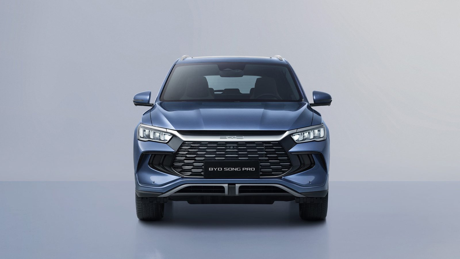 BYD Song Pro DM-i 2025 — экстерьер, вид спереди, рынок china/export