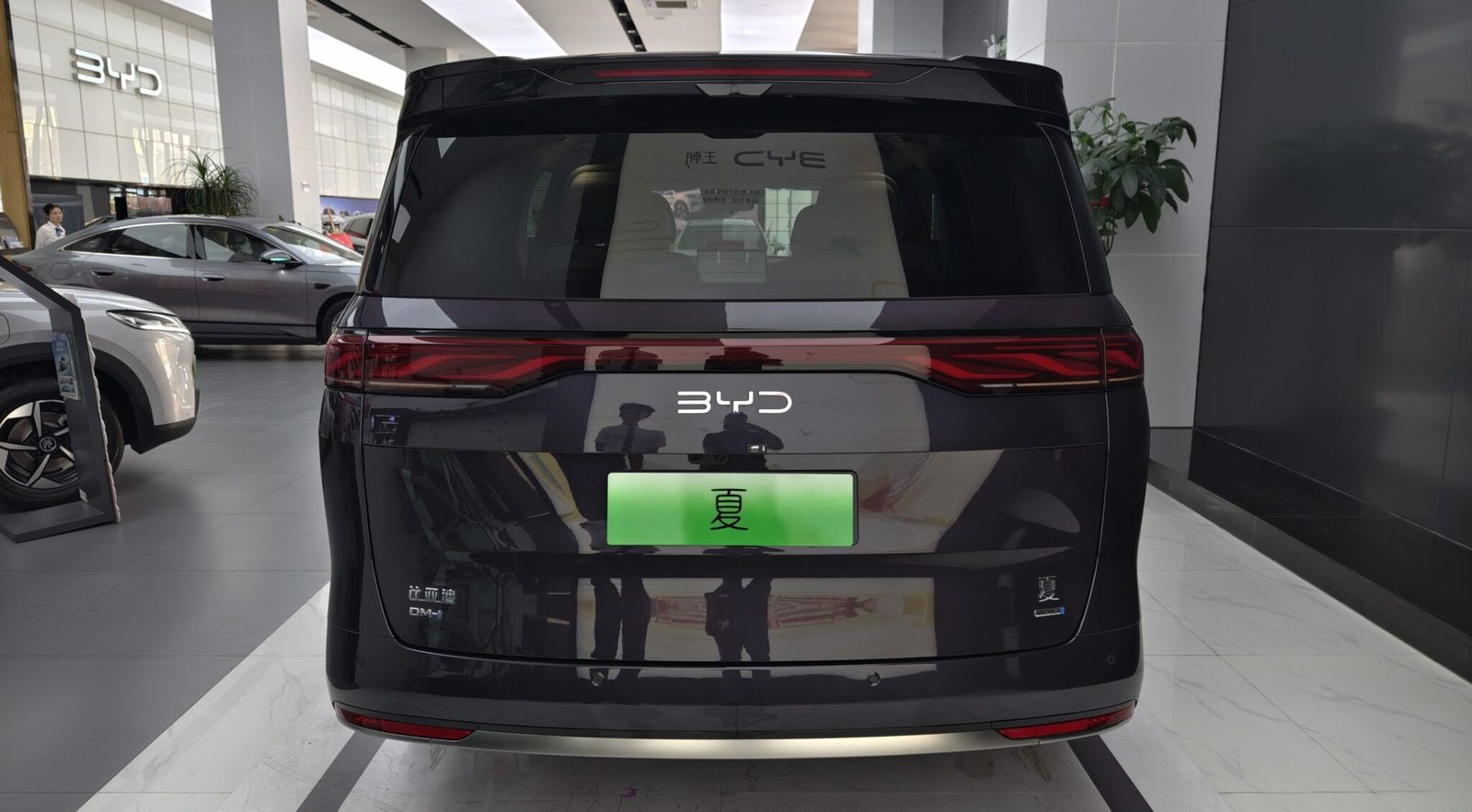 BYD Xia DM-i 2025 — экстерьер, вид сзади, рынок CN