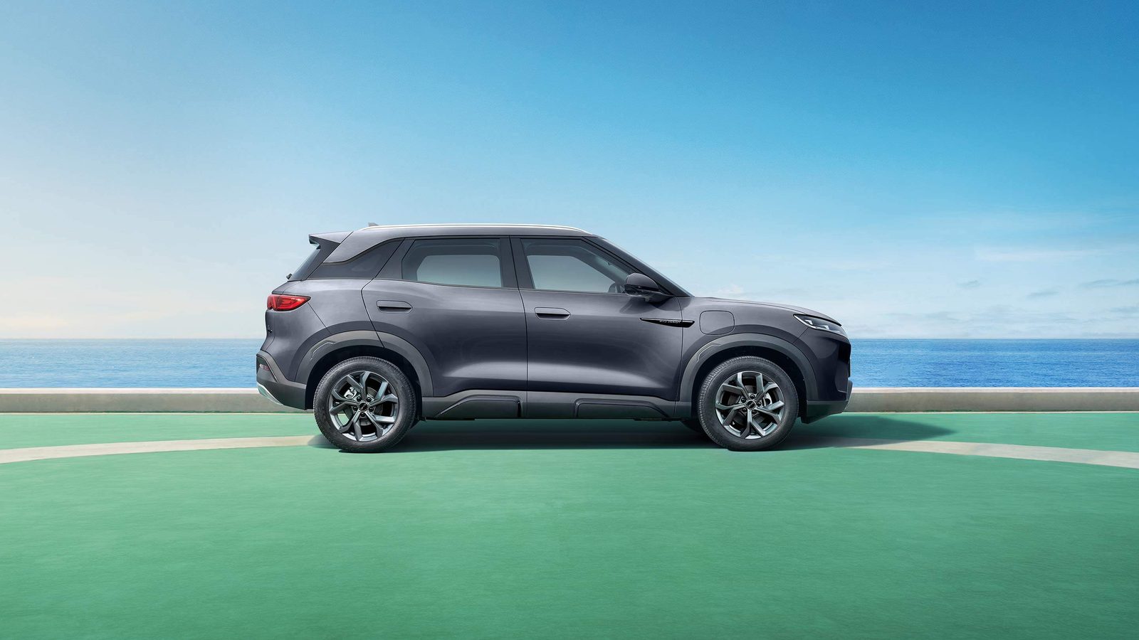 BYD Yuan UP EV MY2027 2026 — экстерьер, вид сбоку, рынок official_regional