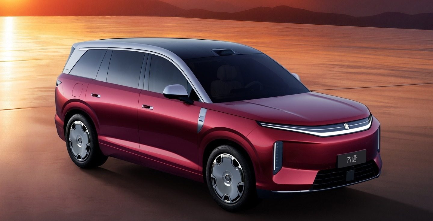 BYD Datang DM 2026 — главное фото модели, экстерьер, вид спереди 3/4, рынок China prelaunch / import visual reference