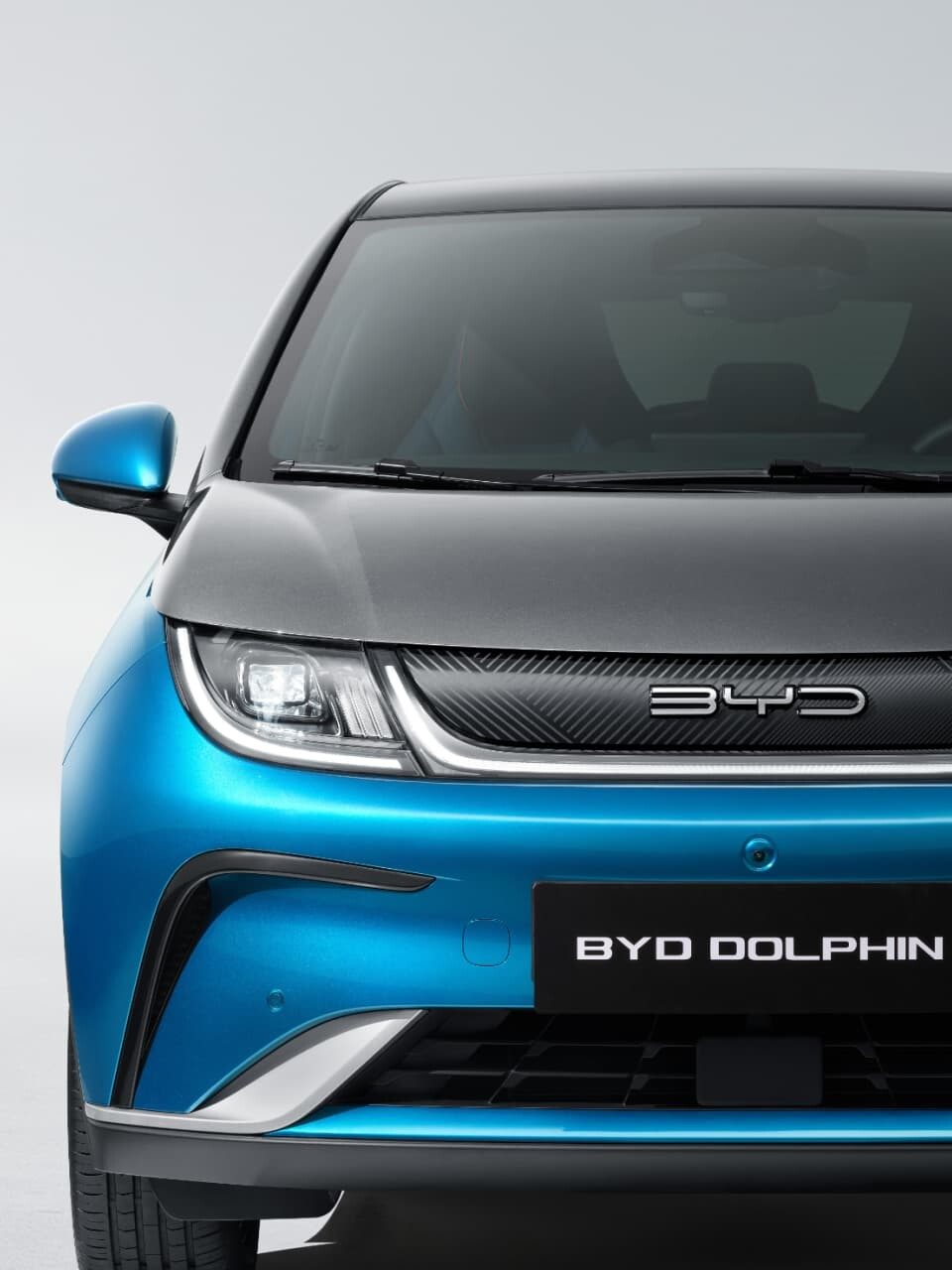 BYD Dolphin EV 2021 — экстерьер, front detail, рынок official_eu