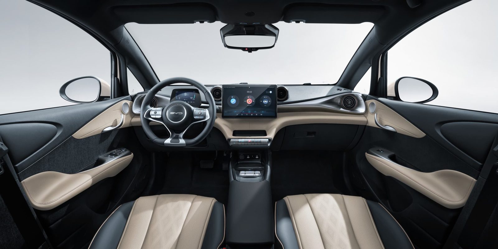 BYD Dolphin EV 2021 — главное фото модели, интерьер, передняя панель, рынок internal_mvp