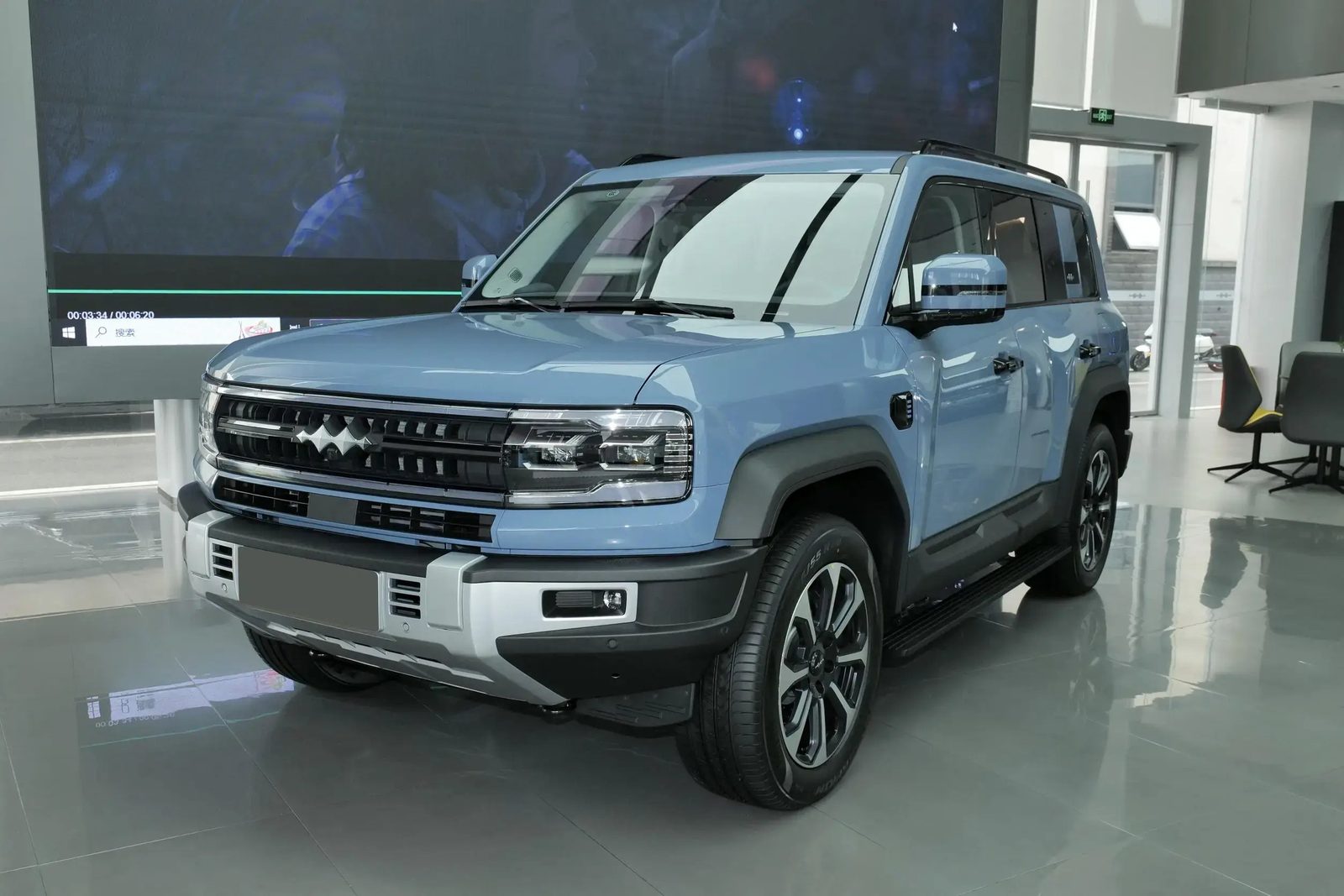 BYD FangChengBao Bao 5 / Leopard 5 2023 — экстерьер, вид сбоку, рынок internal_mvp