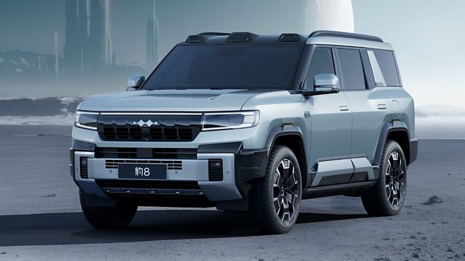 BYD FangChengBao Bao 8 / Leopard 8 2024 — главное фото модели, экстерьер, вид сбоку, рынок internal_mvp