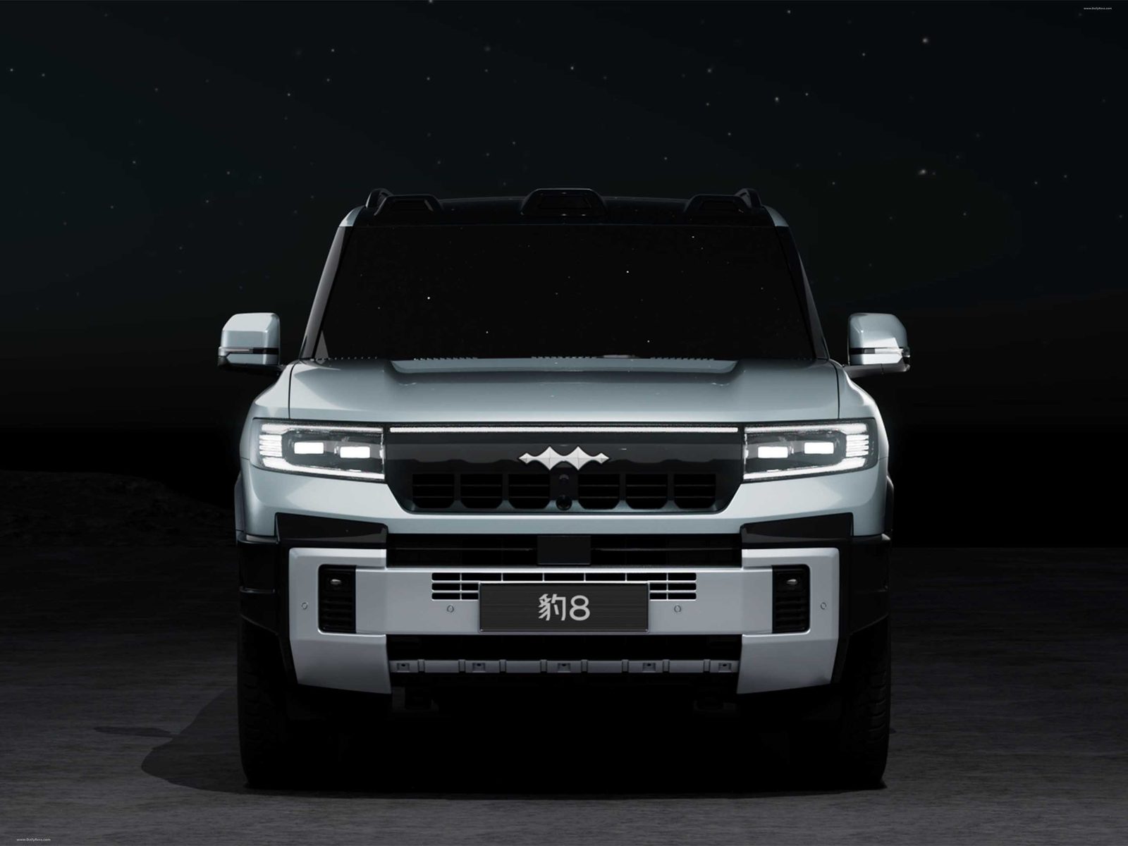 BYD FangChengBao Bao 8 / Leopard 8 2024 — экстерьер, вид спереди, рынок CN