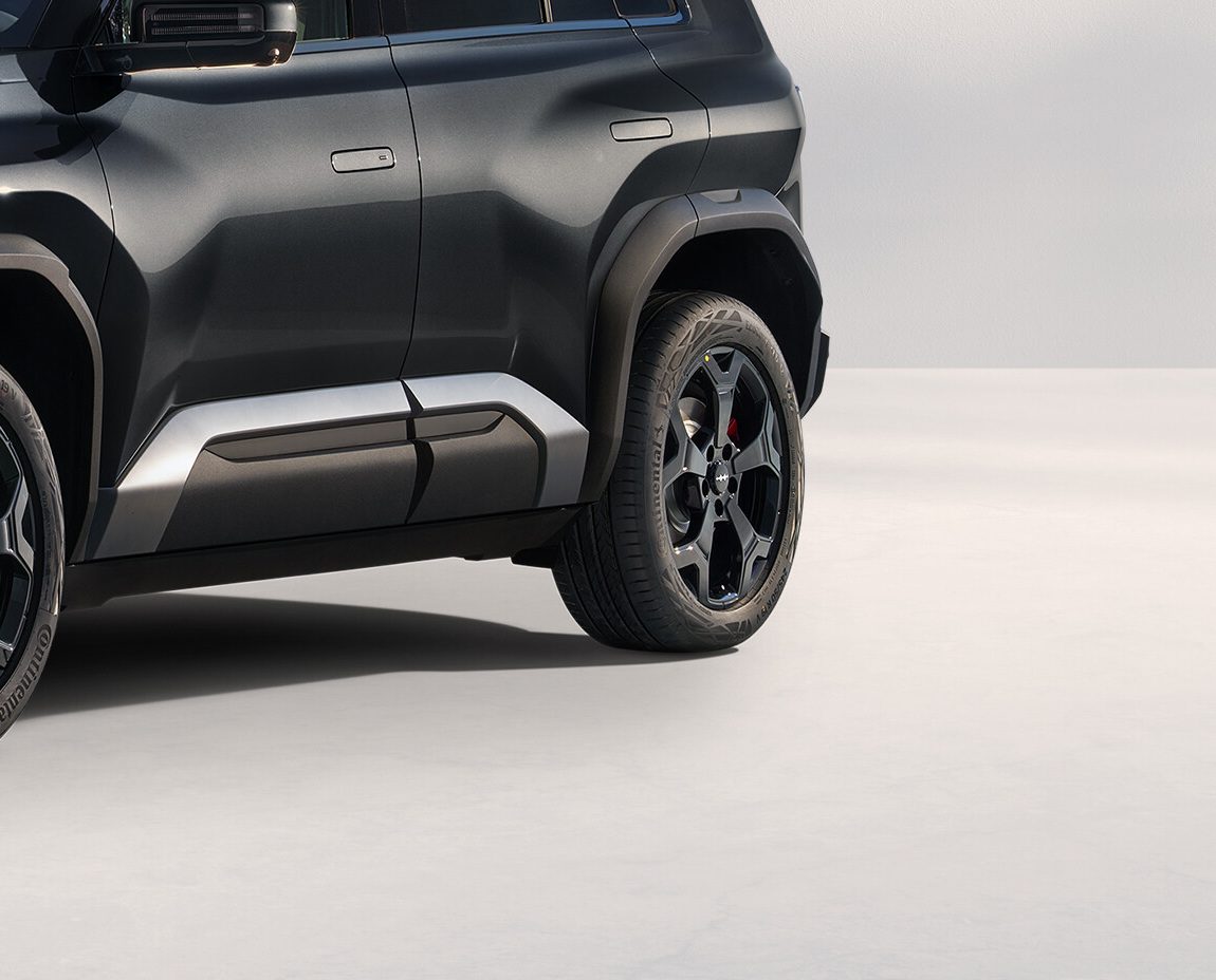 BYD FangChengBao Tai 3 EV 2025 — экстерьер, front wheel detail, рынок China
