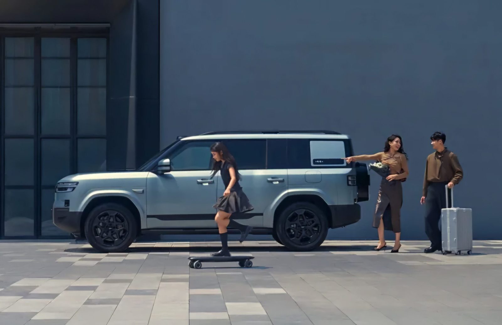 BYD FangChengBao Tai 7 PHEV 2025 — экстерьер, вид сбоку, рынок internal_mvp