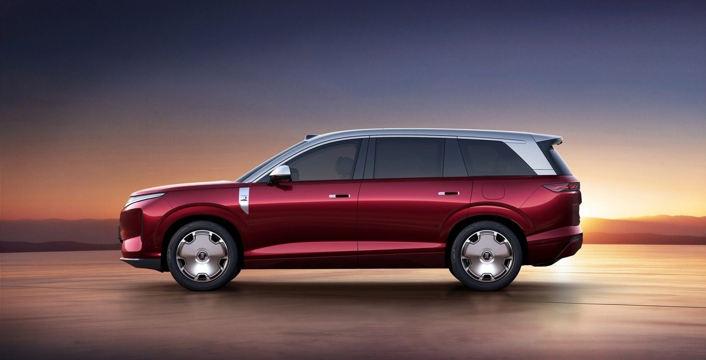BYD Great Tang EV 2026 — экстерьер, side profile render, рынок China prelaunch / import visual reference