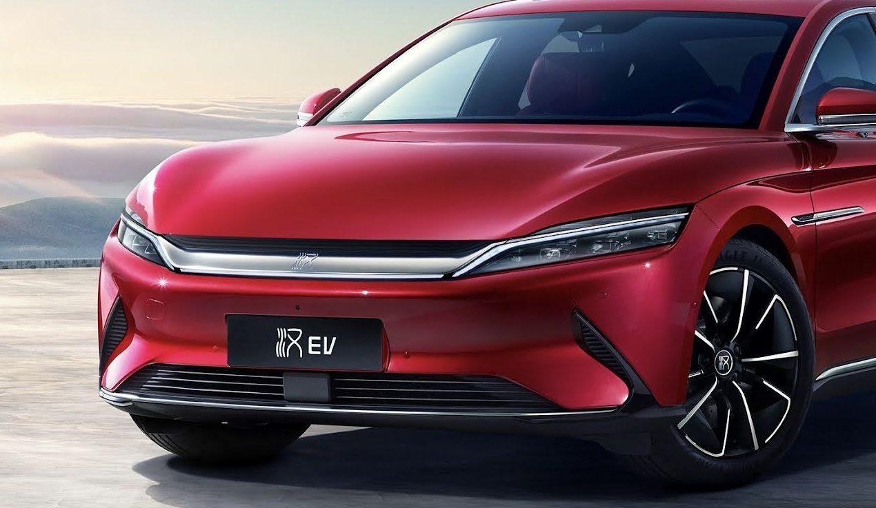 BYD Han EV 2025 — экстерьер, front detail, рынок internal_mvp