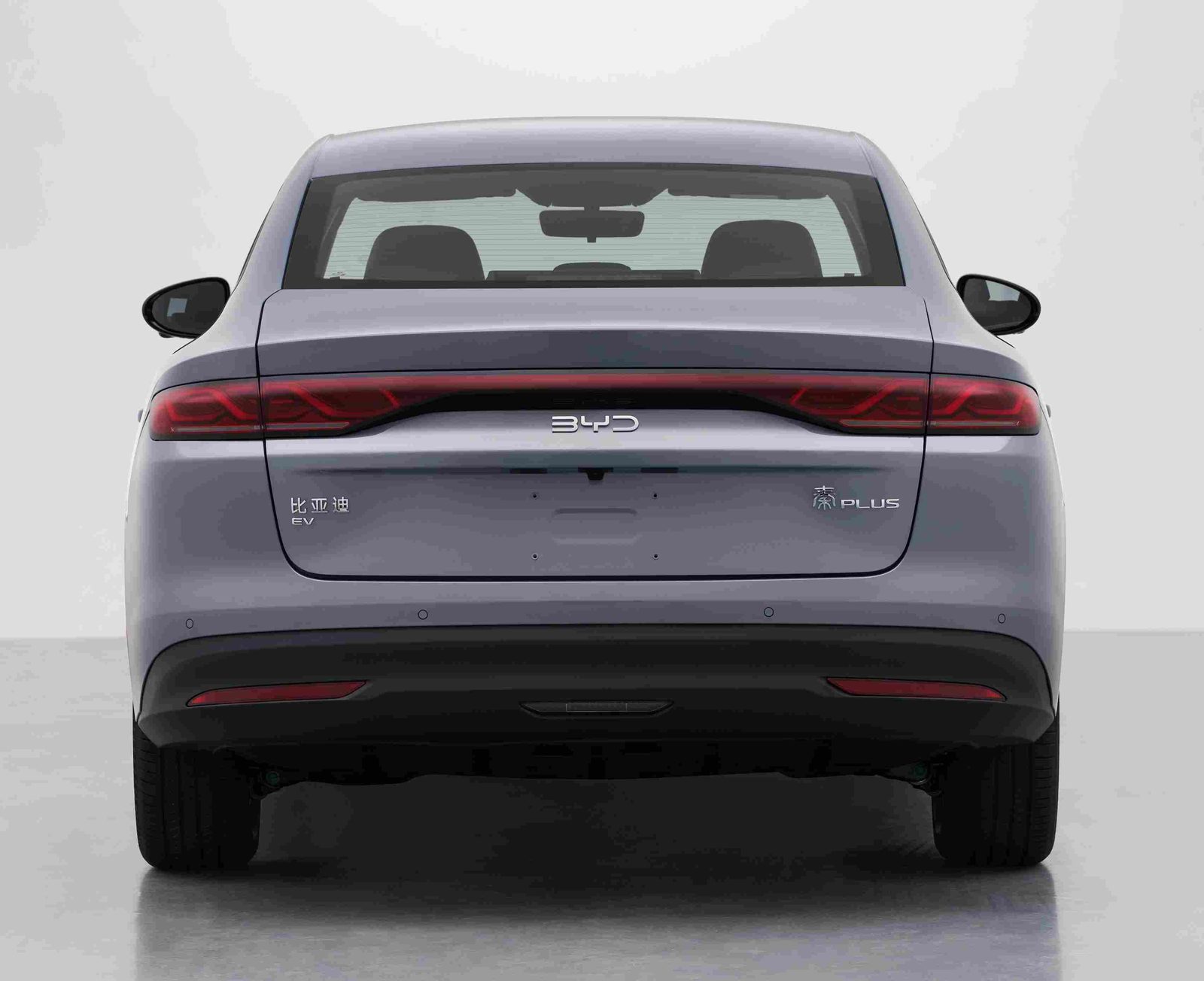 BYD Qin Plus Third Generation EV 2027 — экстерьер, вид сзади, рынок China