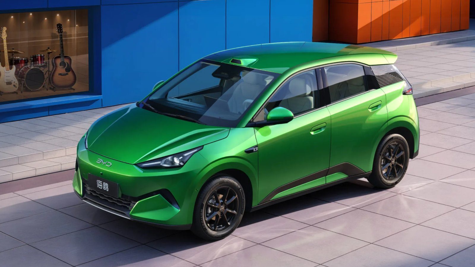 BYD Seagull Second Generation 2026 — главное фото модели, экстерьер, вид спереди 3/4, рынок China