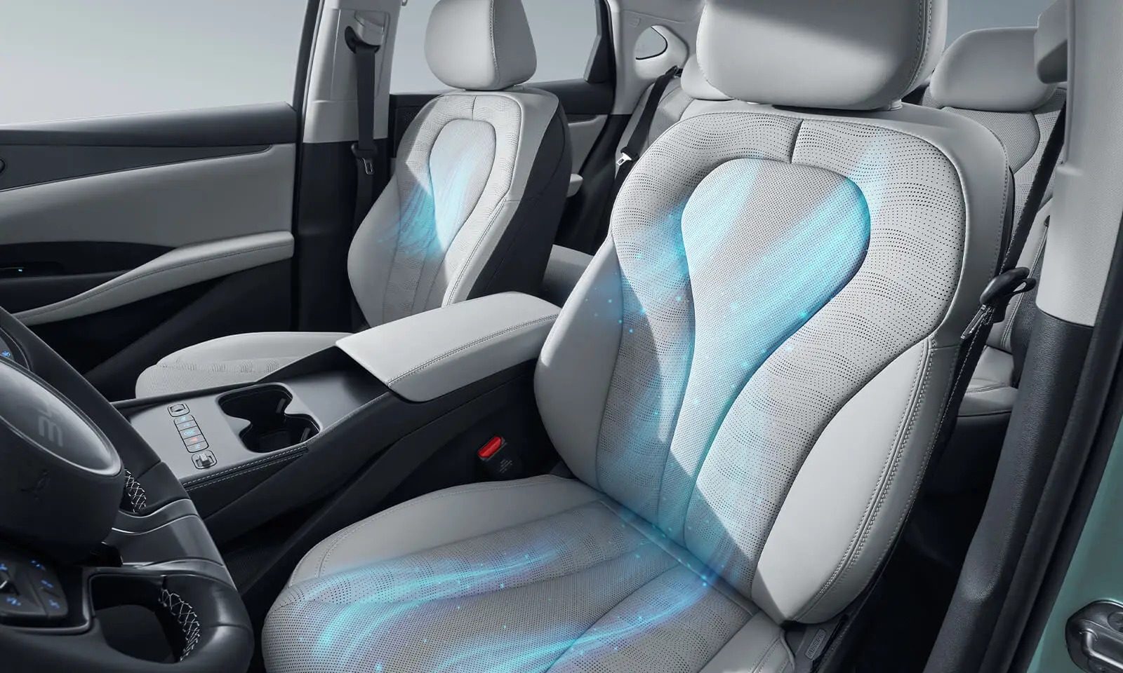 BYD Seal 06 DM-i 2024 — главное фото модели, интерьер, передние сиденья, рынок china