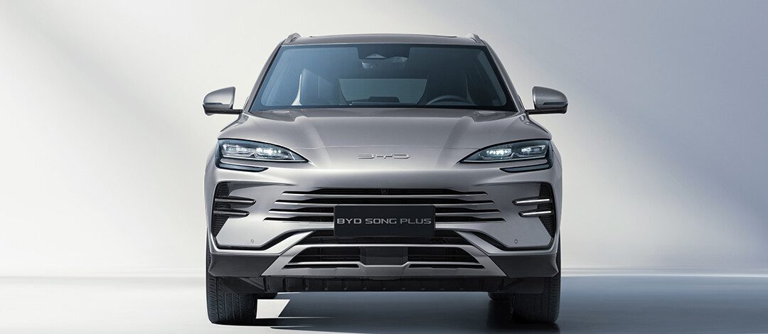 BYD Song Plus DM-i 2026 — экстерьер, вид спереди, рынок export/regional