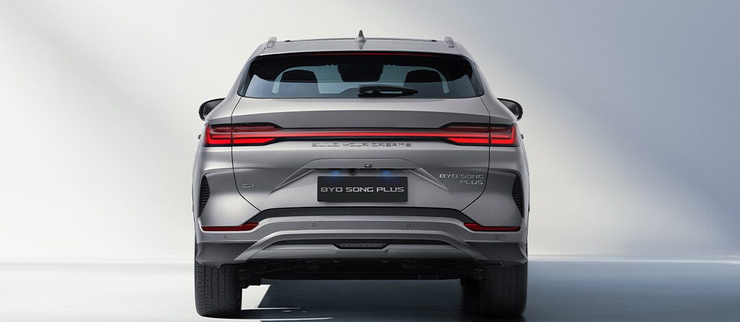 BYD Song Plus DM-i 2026 — экстерьер, вид сзади, рынок export/regional
