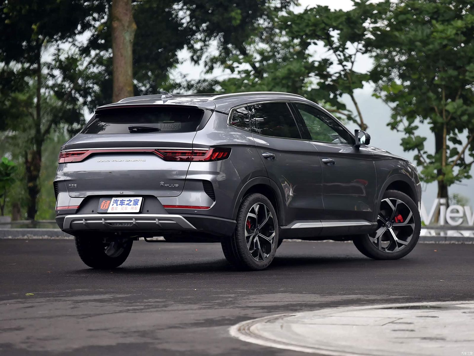 BYD Song Pro / Song Plus Early Legacy Reference 2019 — экстерьер, rear 3q opposite, рынок China archive exact-specification reference