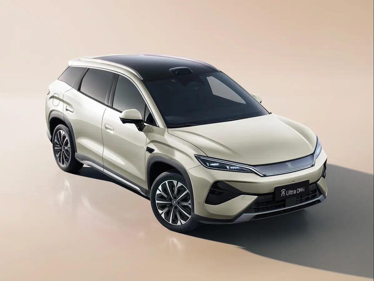 BYD Song Ultra DM-i 2026 — экстерьер, front 3q high, рынок China