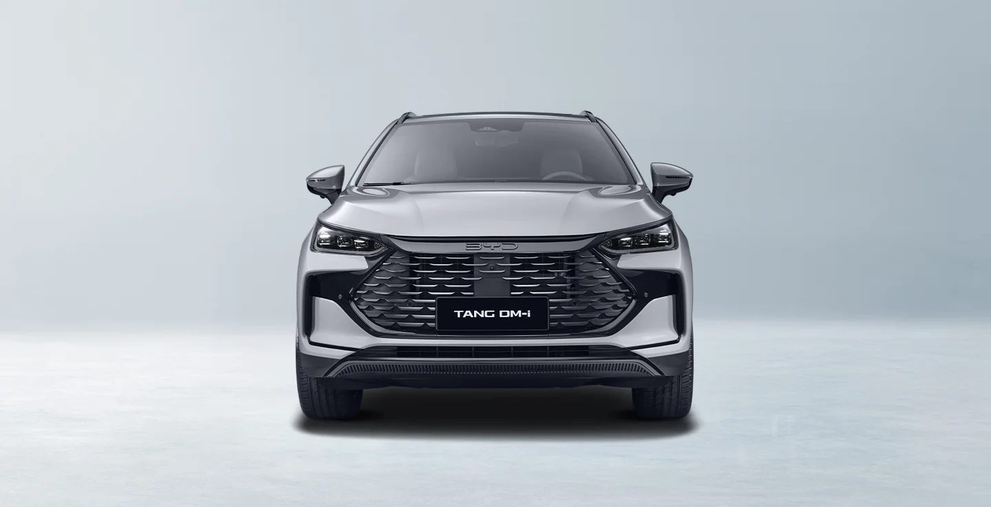 BYD Tang DM-i 2026 — экстерьер, вид спереди, рынок Philippines / China export visual reference
