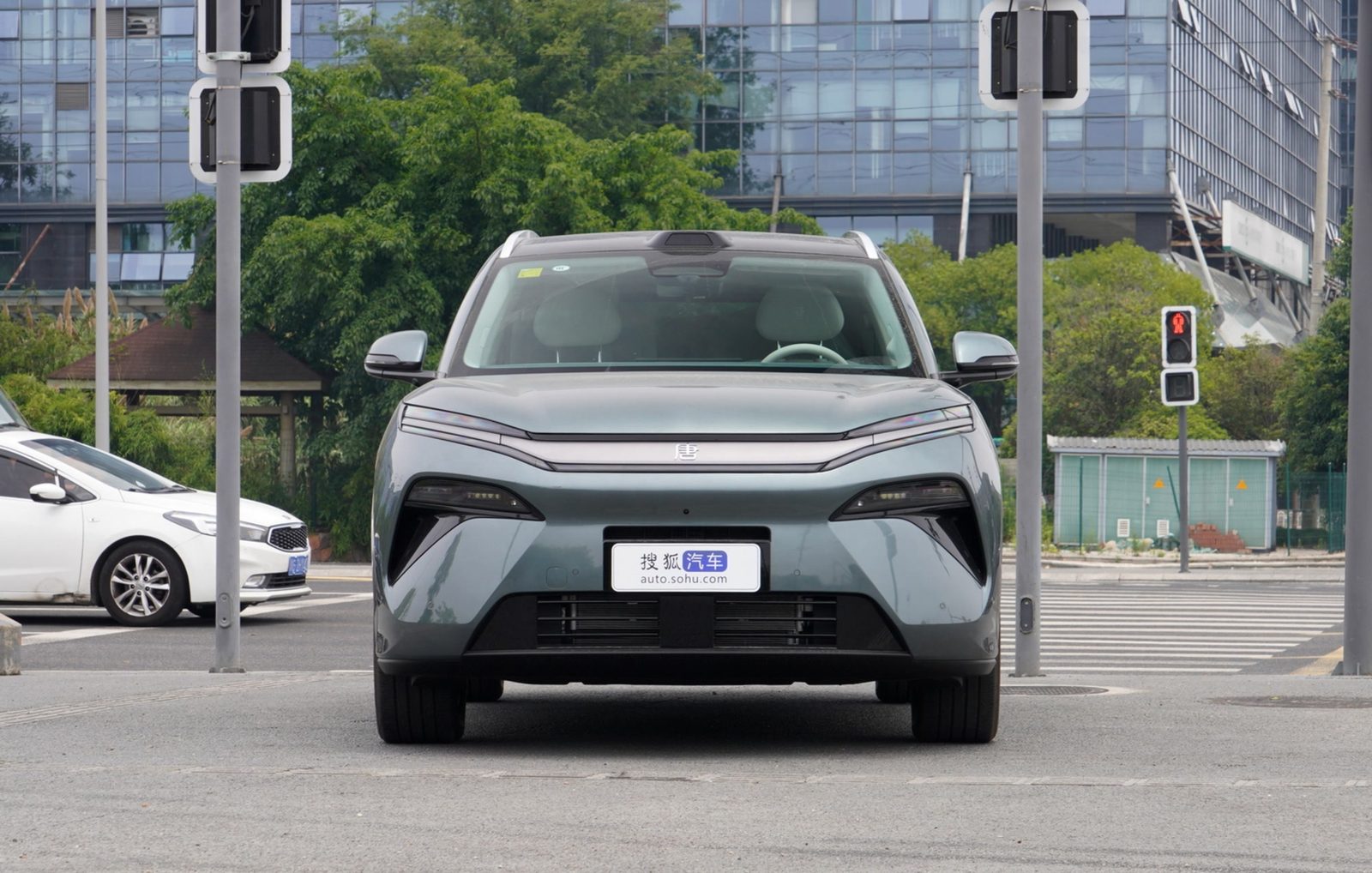 BYD Tang L DM-i / DM-p 2025 — экстерьер, вид спереди, рынок China / import visual reference