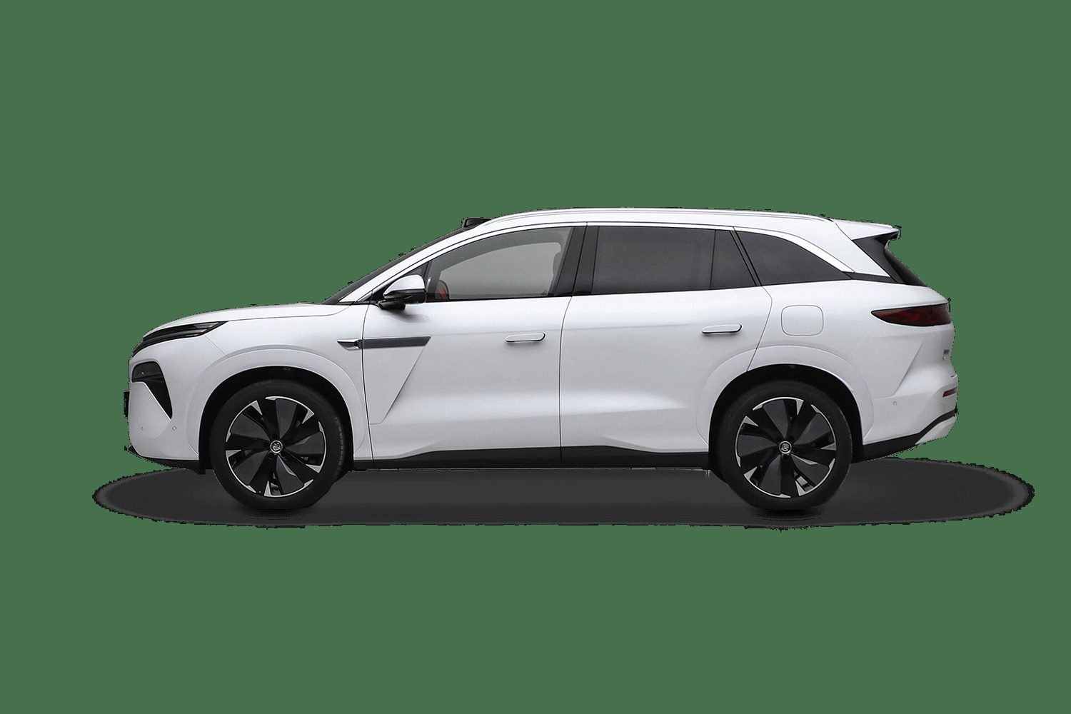 BYD Tang L EV 2025 — экстерьер, вид сбоку, рынок China / import visual reference
