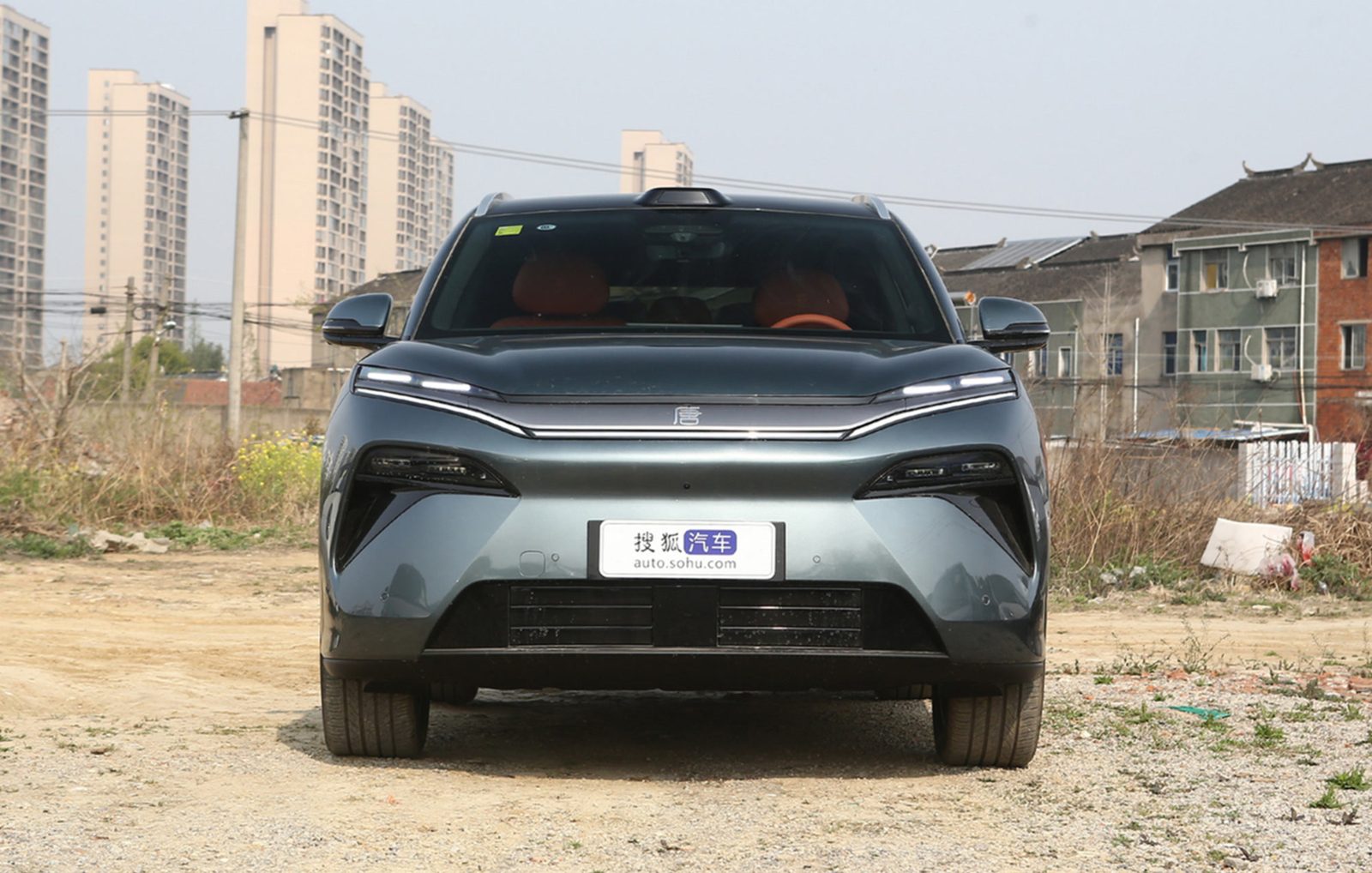 BYD Tang L EV 2025 — экстерьер, вид спереди, рынок China / import visual reference