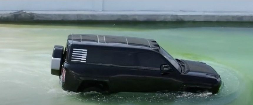 BYD Yangwang U8 2023 — экстерьер, вид сбоку, рынок internal_mvp