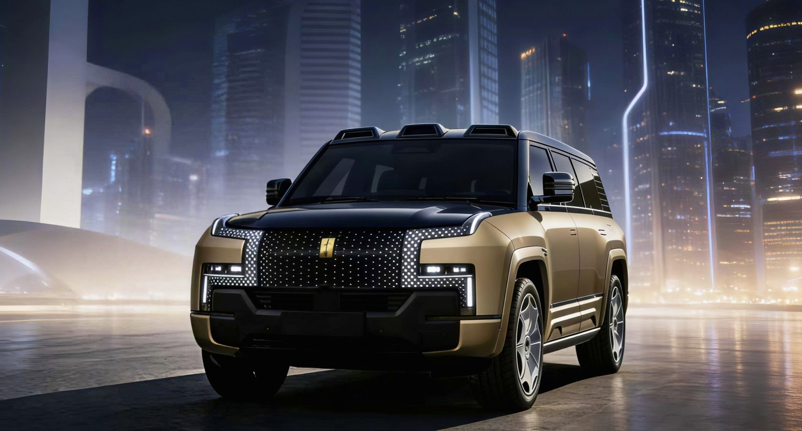 BYD Yangwang U8L 2025 — экстерьер, вид сбоку, рынок internal_mvp